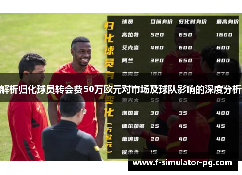解析归化球员转会费50万欧元对市场及球队影响的深度分析