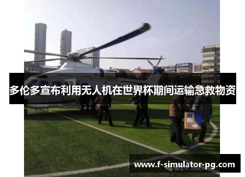 多伦多宣布利用无人机在世界杯期间运输急救物资